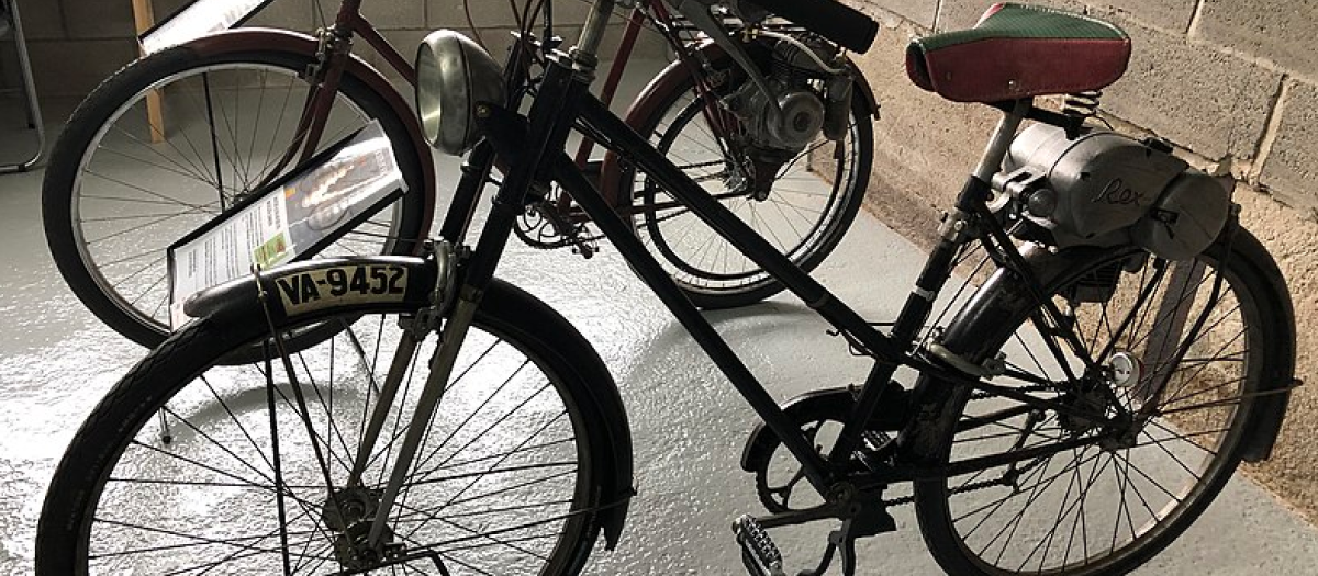 Bicicleta Gimson con motor Rex