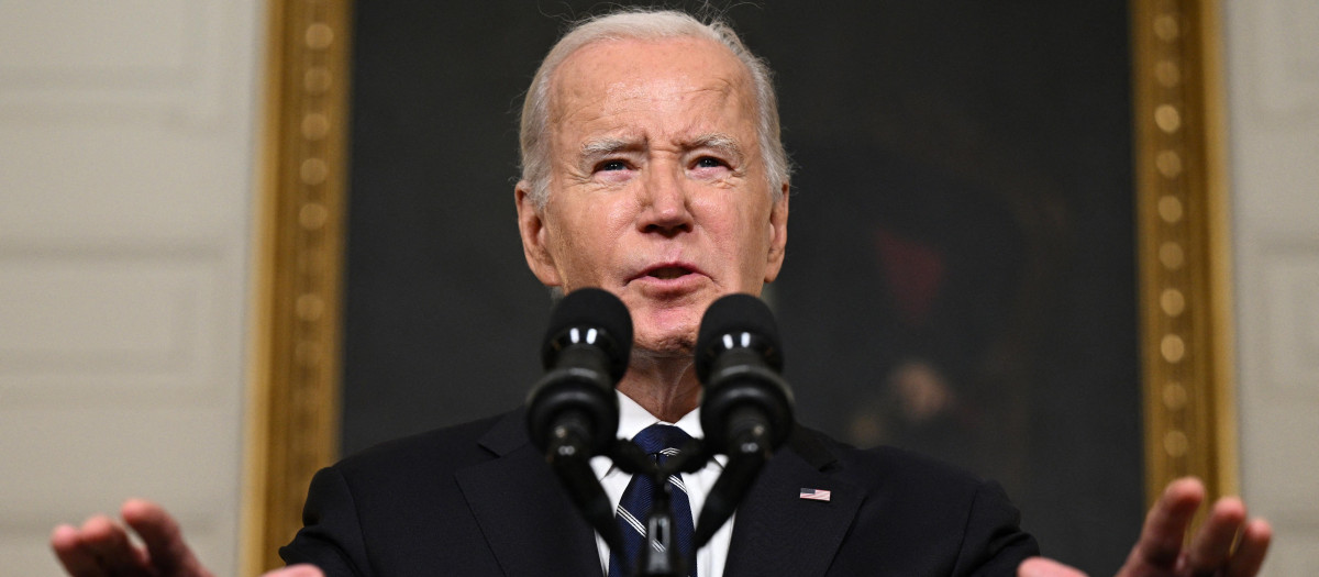 El presidente estadounidense Joe Biden habla sobre los ataques contra Israel