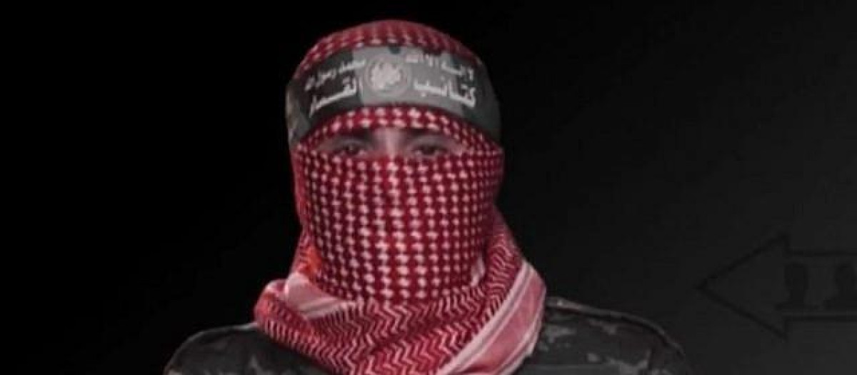 Abu Obeida, portavoz de las Brigadas Izz ad-Din al-Qassam, el ala militar de Hamas