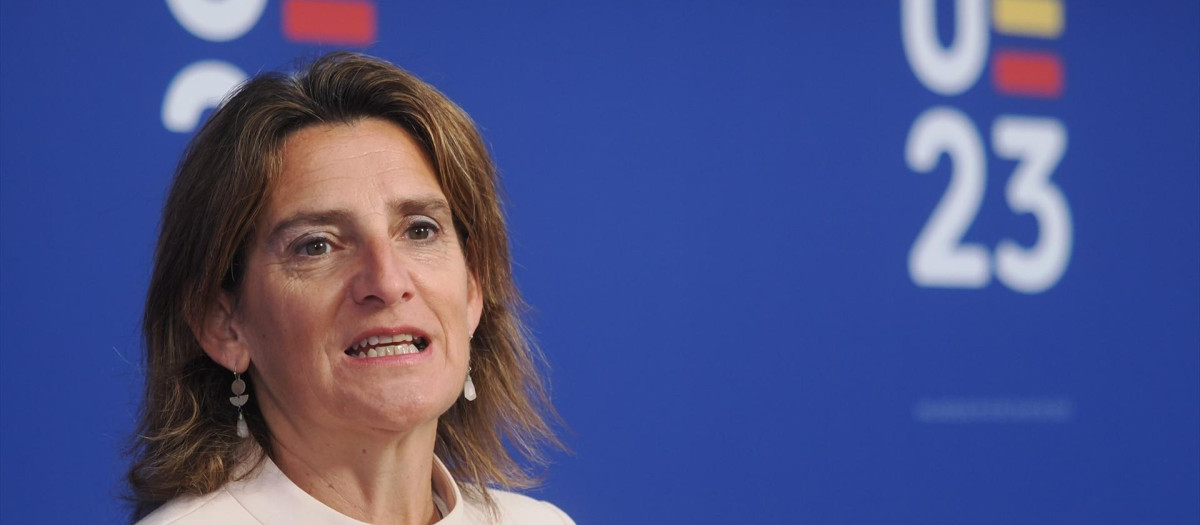 La ministra para la Transición Ecológica, Teresa Ribera.