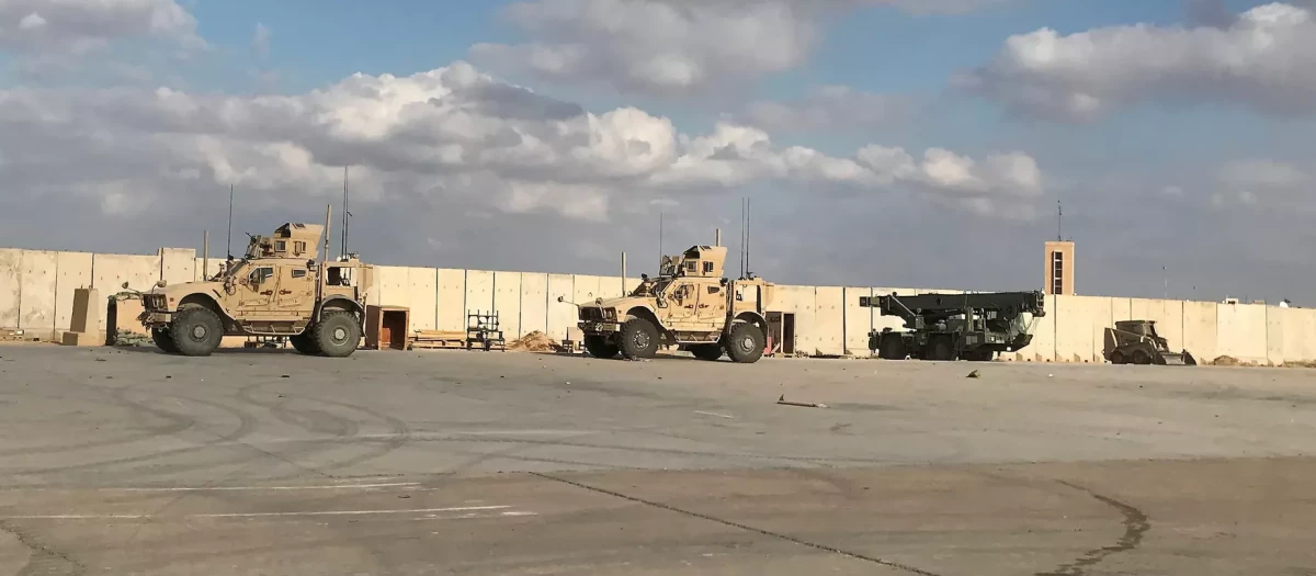 Una de las bases militares de EE.UU. en Irak