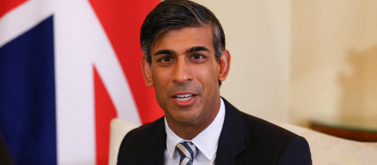 El primer ministro británico, Rishi Sunak