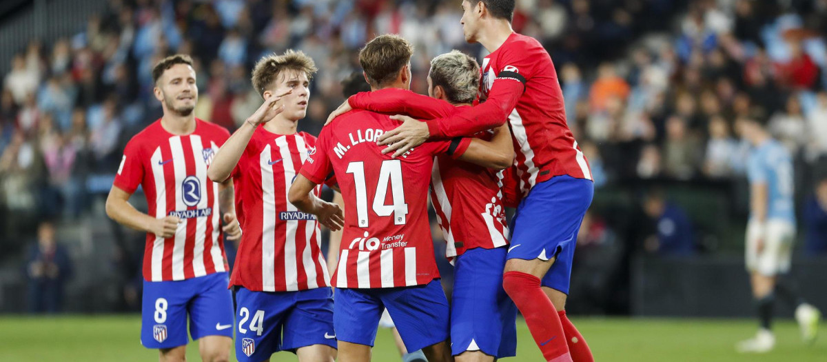 El Atlético de Madrid ha conseguido ganar en Balaídos
