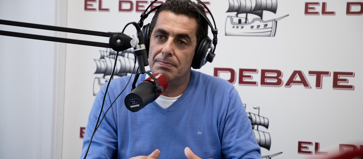 Antonio Naranjo durante la emisión de El Centinela