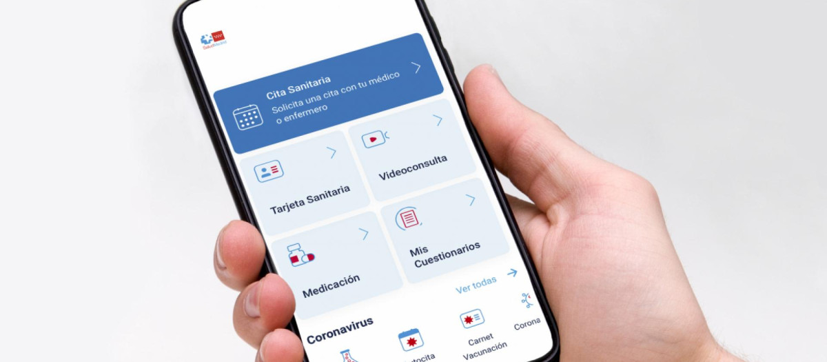 Así podrás pedir cita con tu doctor en Madrid a través de la tarjeta sanitaria virtual