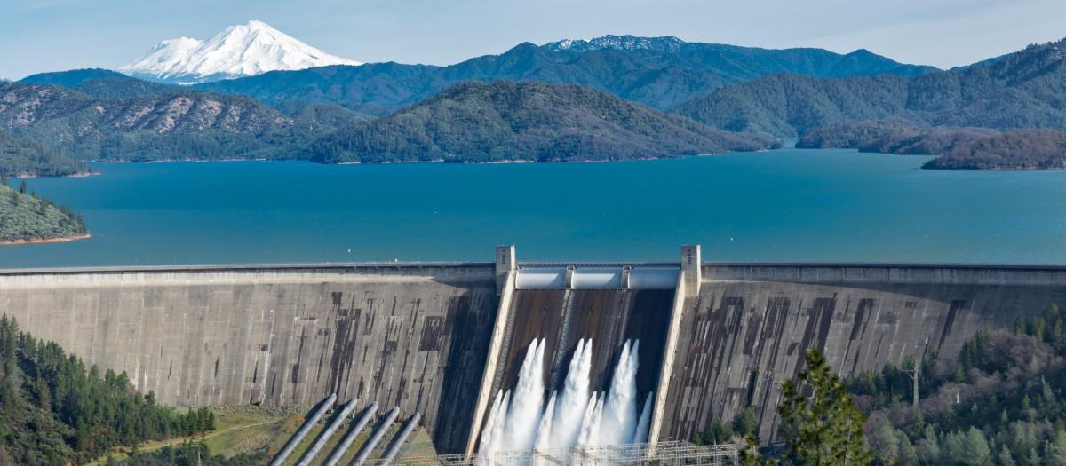 Imagen de archivo de un embalse