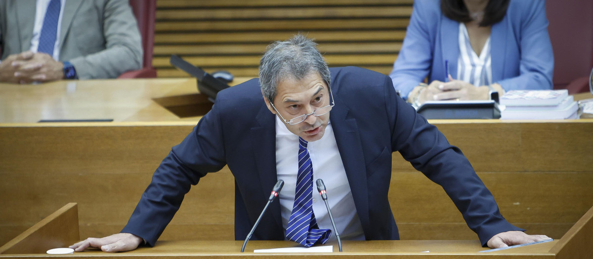 El vicepresidente primero de la Generalitat Valenciana, Vicente Barrera