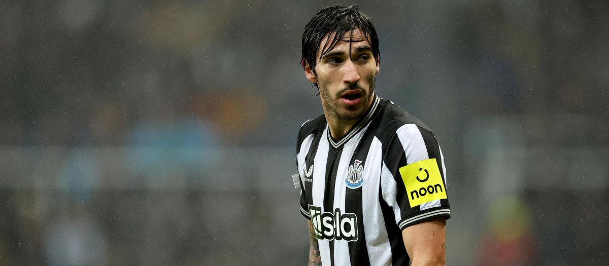 Sandro Tonali, actual jugador del Newcastle