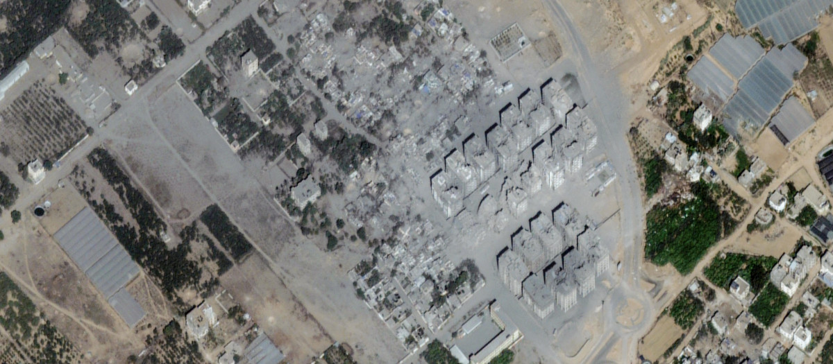 Imágen general de Atrara en la Franja de Gaza