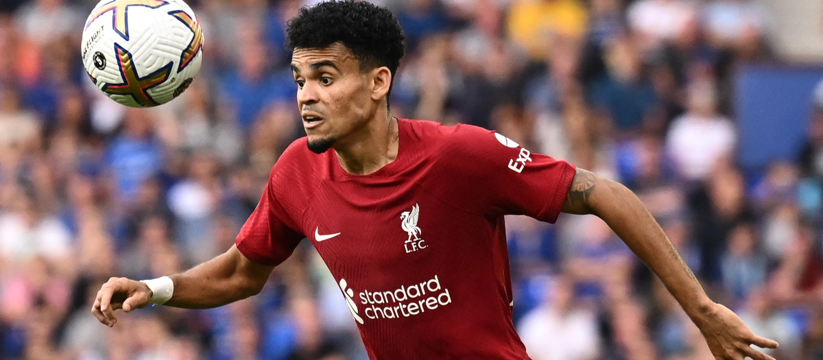 Luis Díaz, jugador del Liverpool.