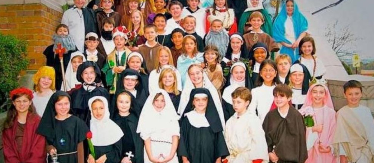 Celebración de Holywins en un colegio