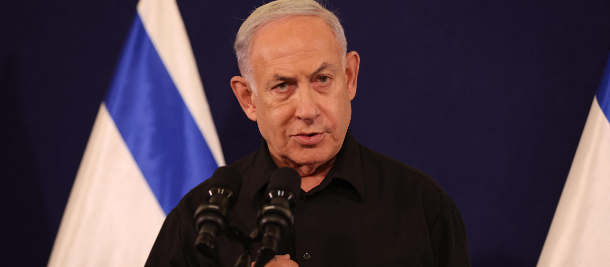 El primer ministro israelí Benjamín Netanyahu
