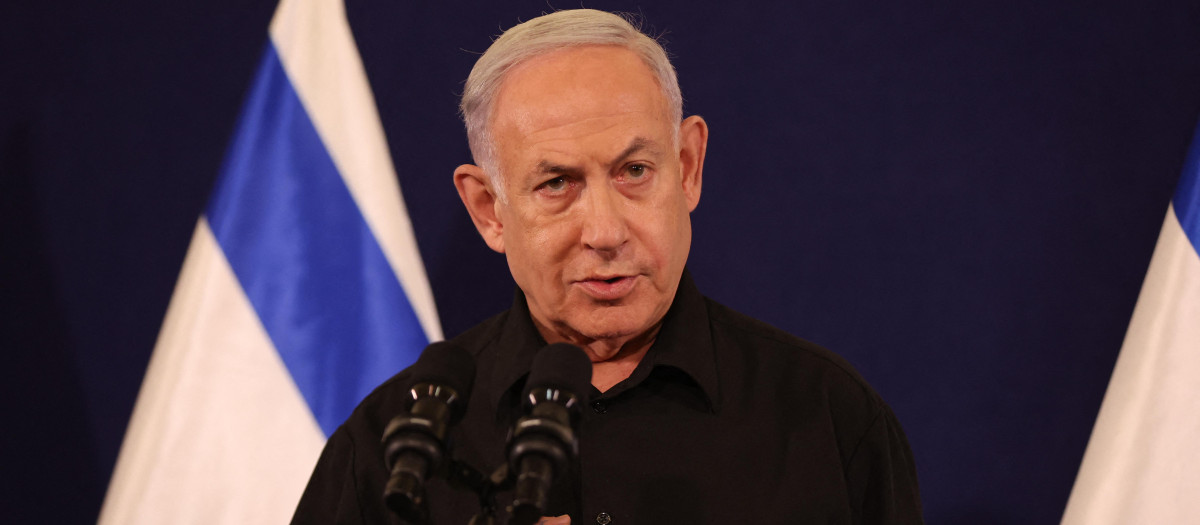 El primer ministro israelí Benjamín Netanyahu