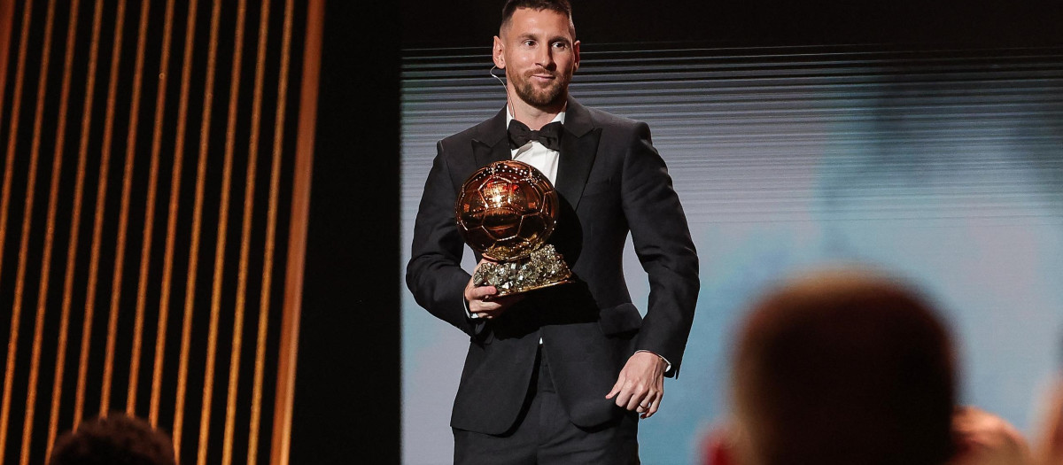 Messi lleva ya ocho Balones de Oro