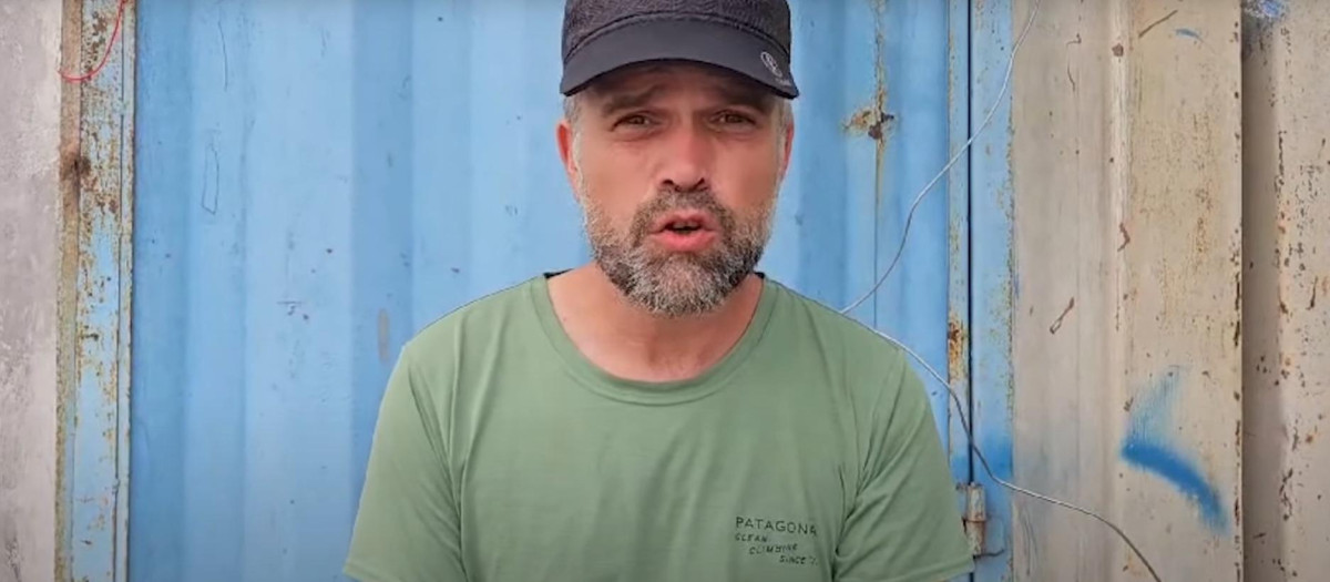 El médico valenciano Raúl Incertis, que ha logrado salir de Gaza