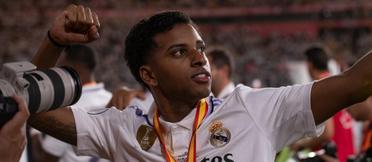 Rodrygo Goes ha sido renovado por el Real Madrid hasta 2028