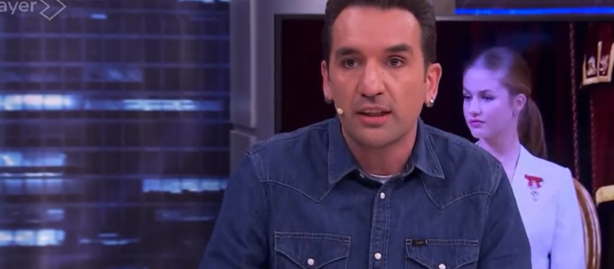 Miguel Lago, durante su intervención en El Hormiguero