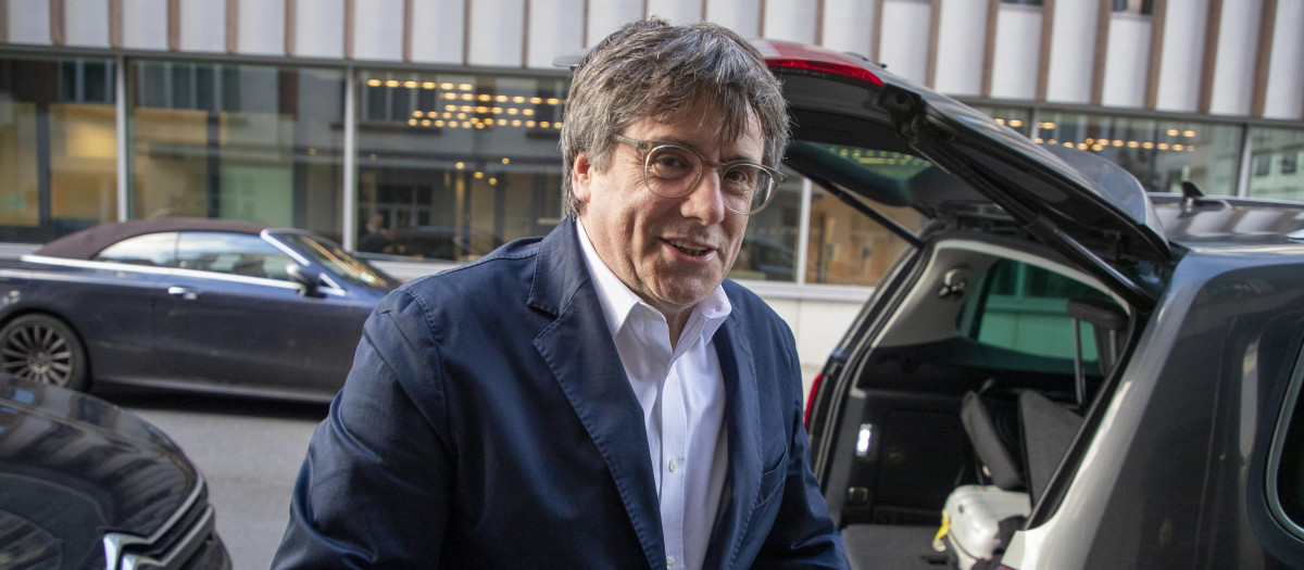 El expresidente catalán Carles Puigdemont