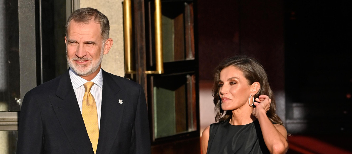 Los Reyes Felipe y Letizia