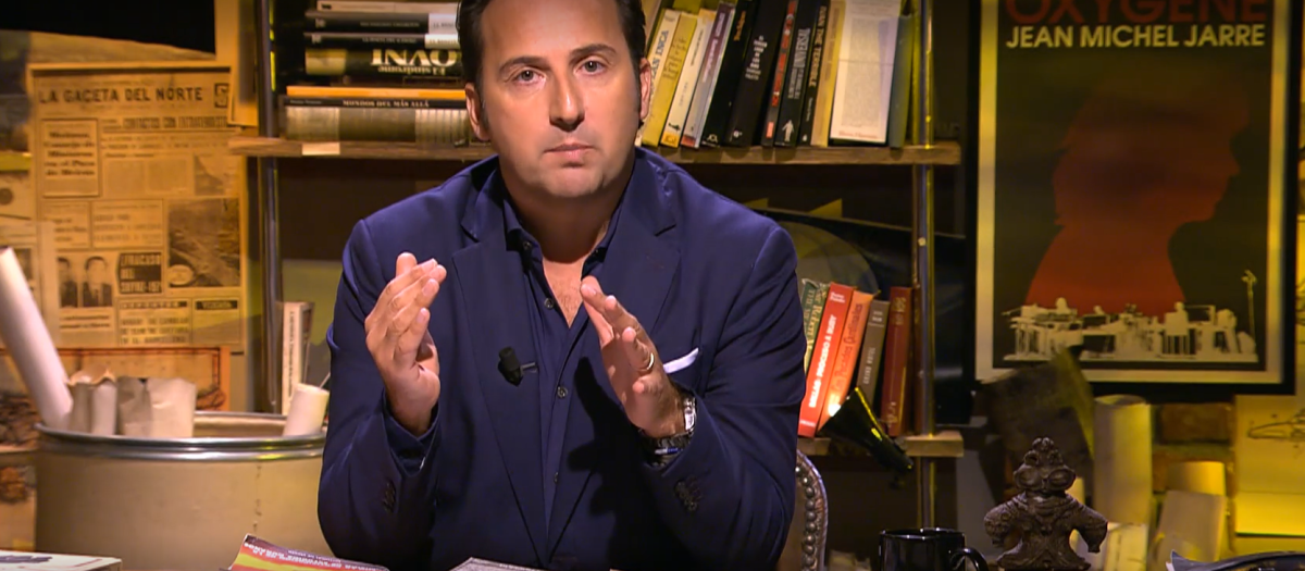 Iker Jiménez, presentador de Cuarto Milenio