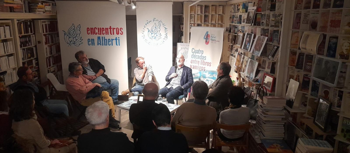 Fernando Aramburu durante la presentación de su último libro