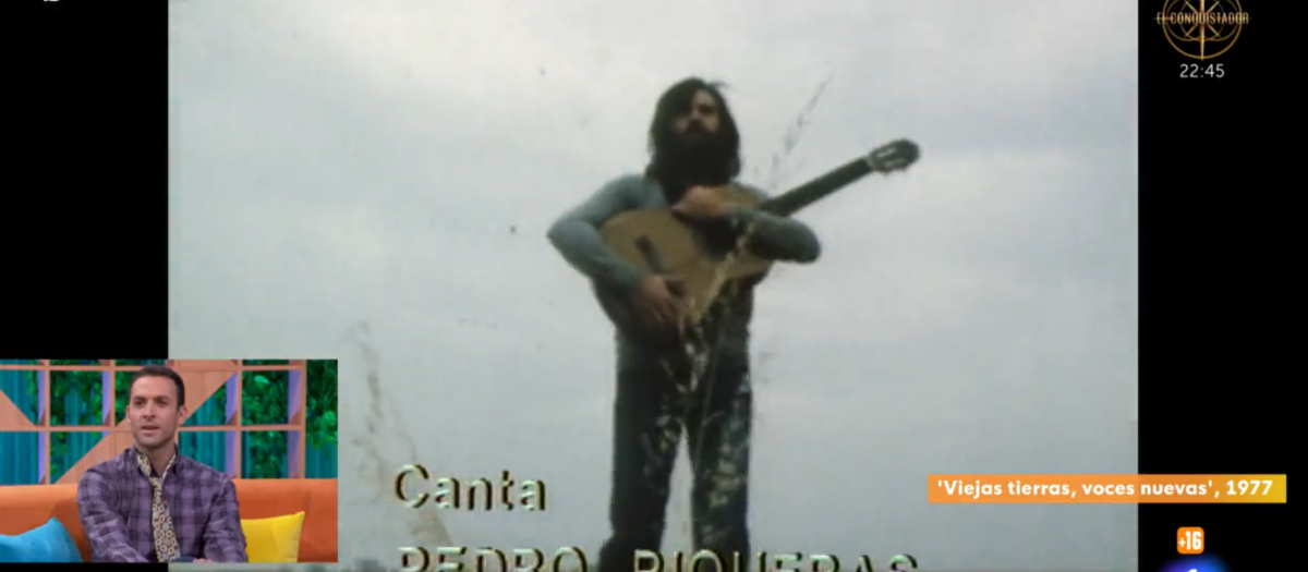 Pedro Piqueras en Tierras viejas, voces nuevas 1977