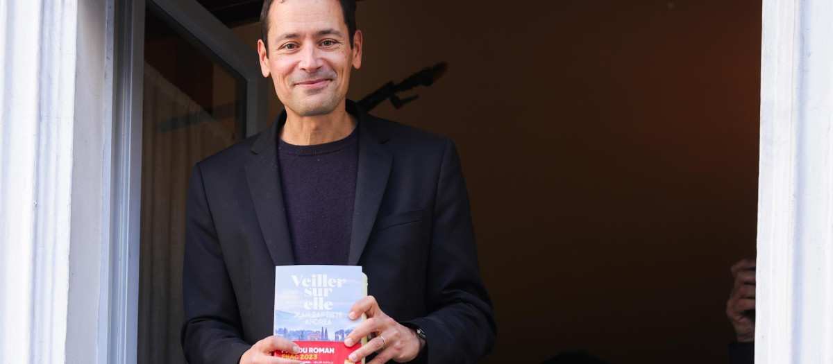 El ganador del Goncourt 2023, Jean-Baptiste Andrea