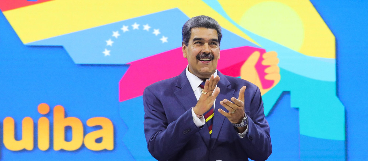 Nicolás Maduro, en un acto político