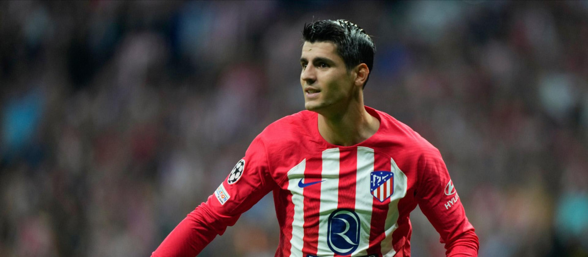 Álvaro Morata está camino de hacer la mejor temporada de su vida