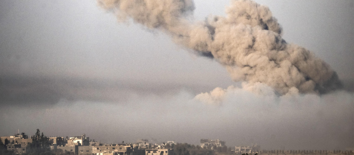 Explosiones en la franja de Gaza