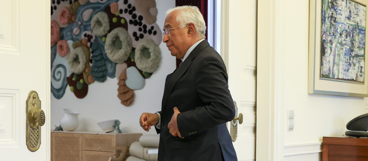 El dimitido primer ministro de Portugal, António Costa