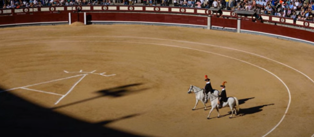 Alguacilillos en la Plaza de Toros de Las Ventas