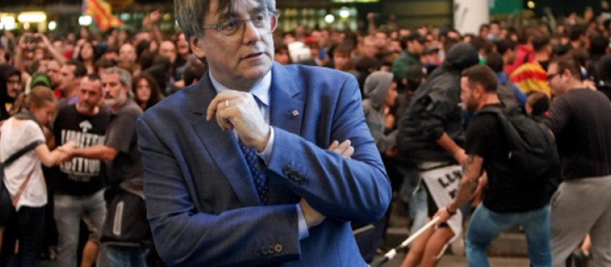 Carles Puigdemont investigado en la Audiencia Nacional por Tsunami Democràtic