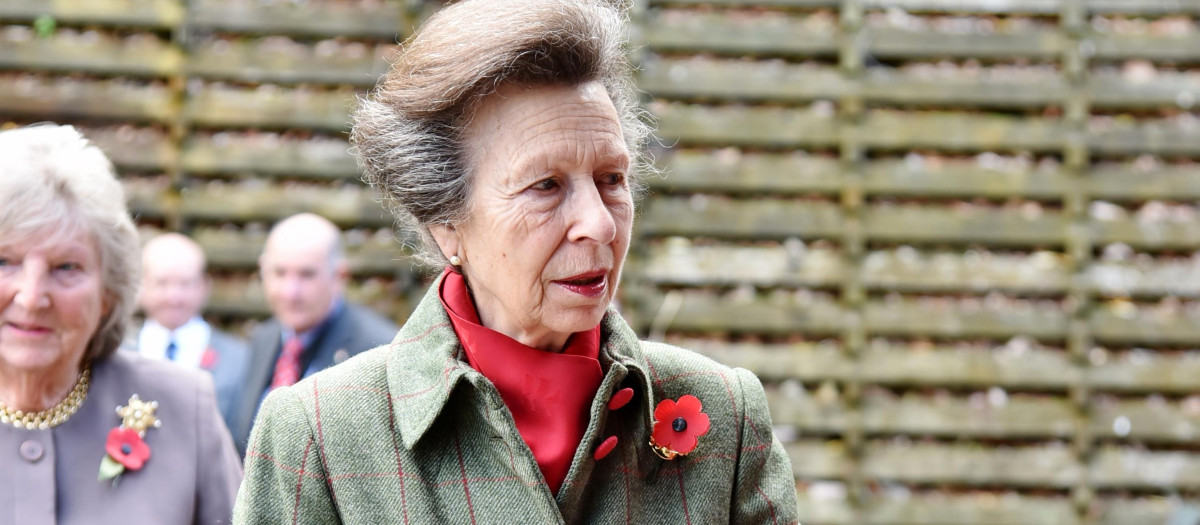 La Princesa Ana de Inglaterra, en una imagen reciente