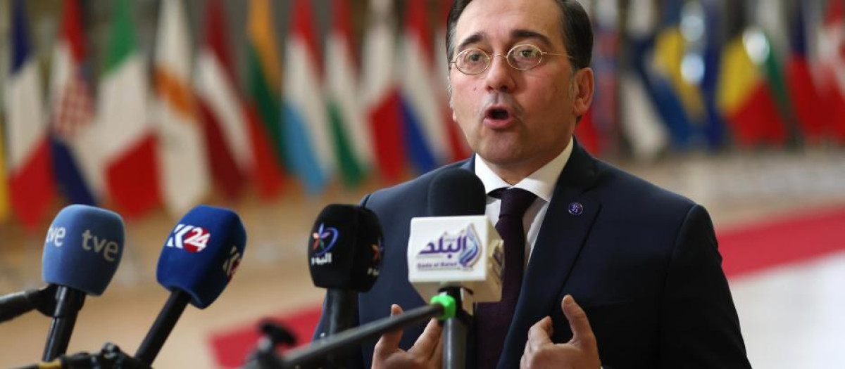 José Manuel Albares, desde el Consejo Europeo