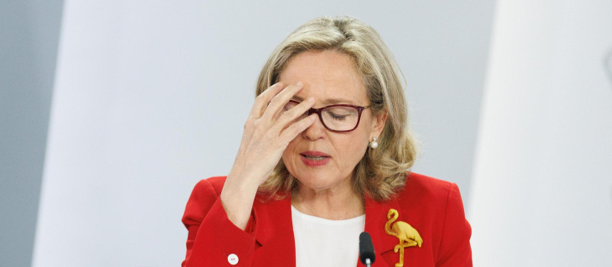 La vicepresidenta primera y ministra de Asuntos Económicos y Transformación Digital, Nadia Calviño