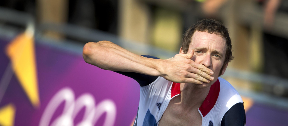 Bradley Wiggins, durante los Juegos Olímpicos de Londres 2012