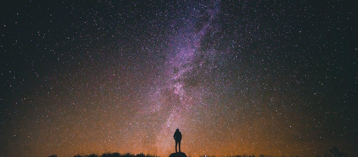 Un cielo estrellado