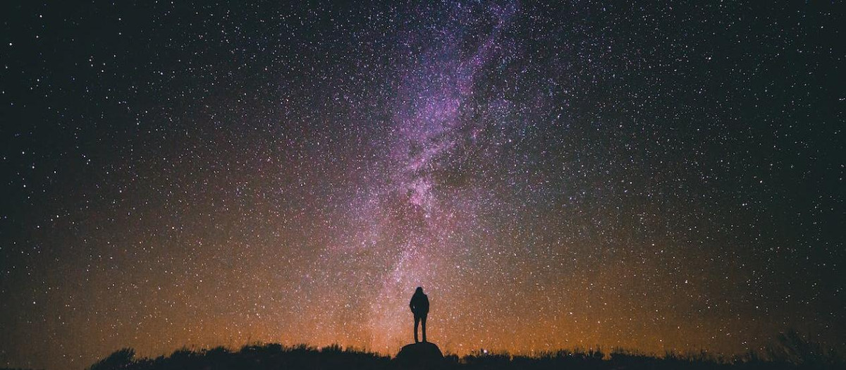 Un cielo estrellado