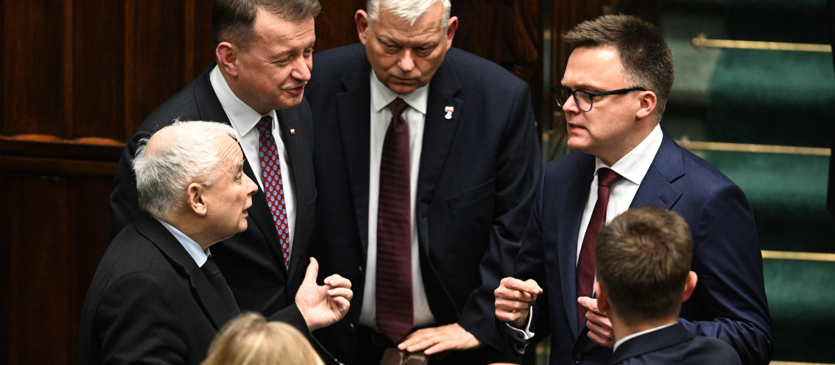 Sesión inaugural del parlamento polaco