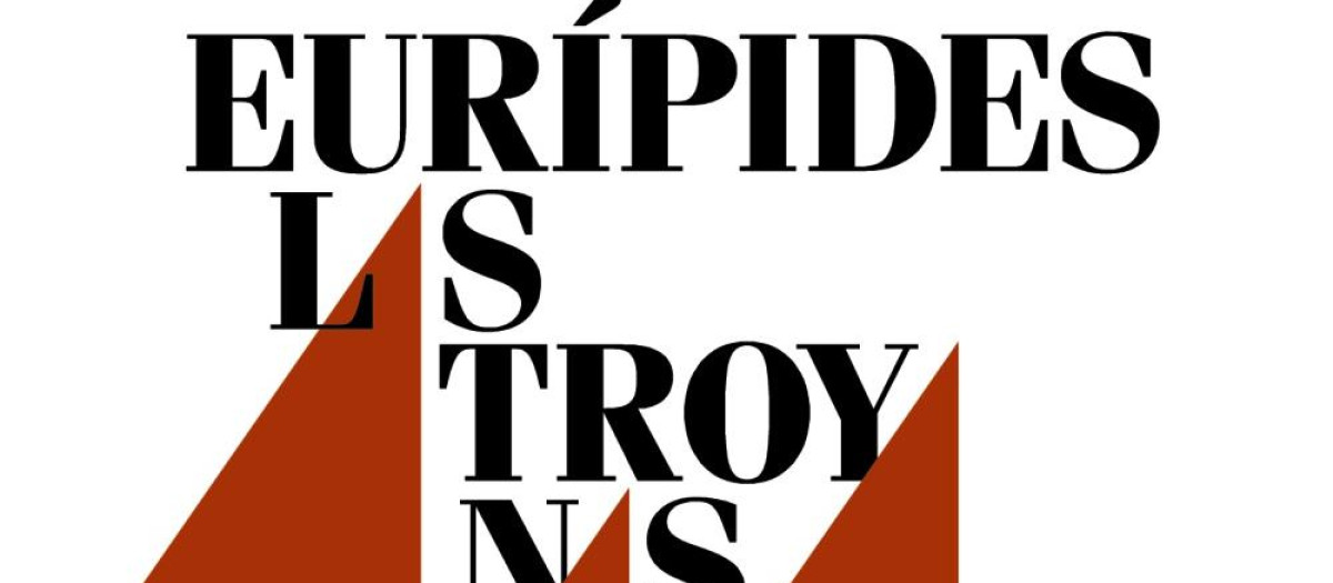 Portada de «Troyanas» de Eurípides