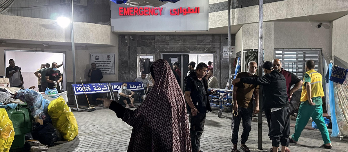 Centenares de civiles se refugiaban en el hospital Al-Shifa de Gaza