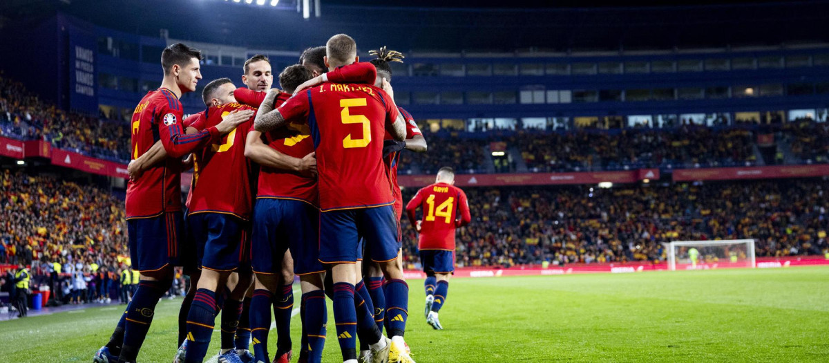 La selección española será cabeza de serie en la próxima Eurocopa