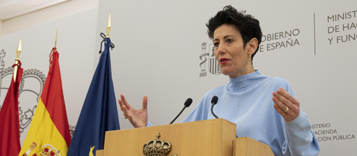 La nueva ministra de Seguridad Social, Elma Saiz.