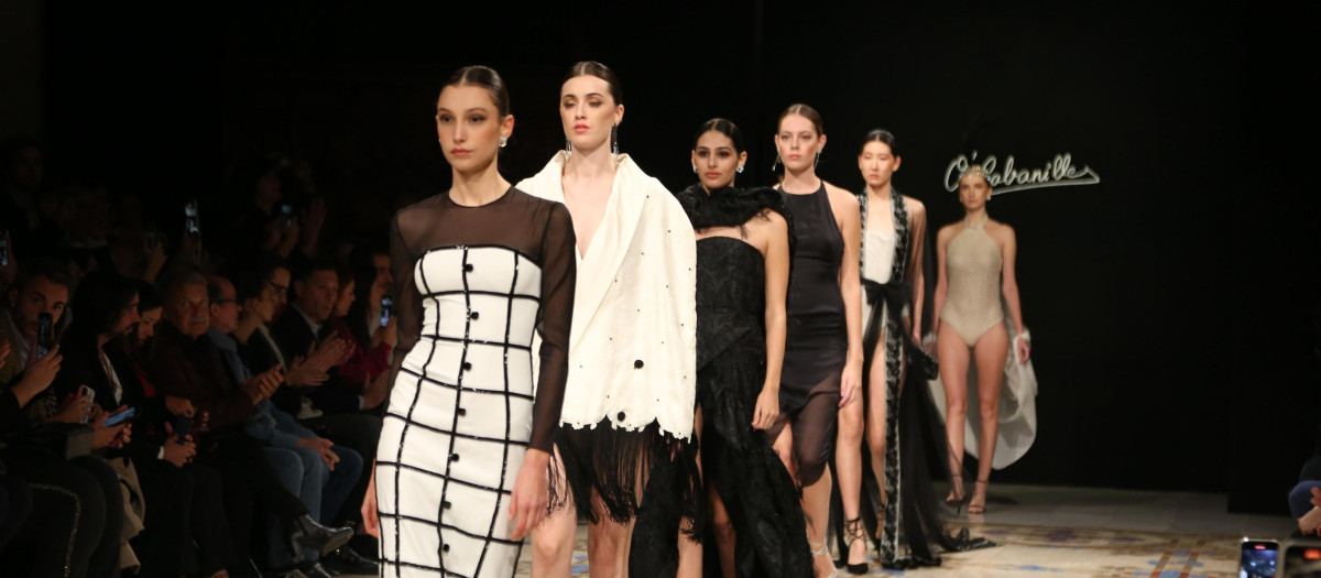 Diseños de Óscar Cabanilles en la VIII Edición de la Semana de la Costura de Valencia