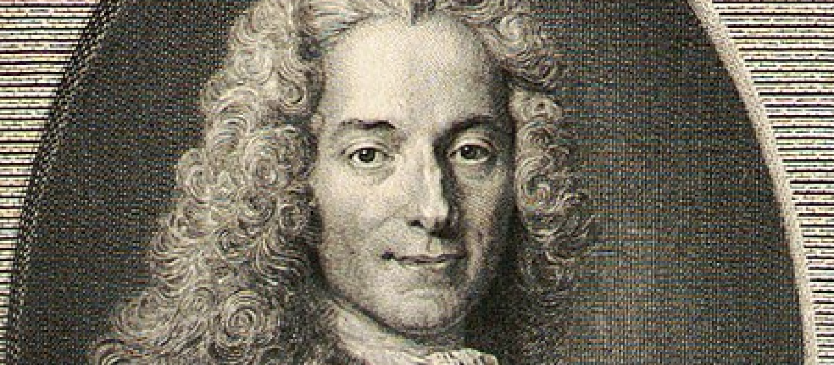 Retrato de Voltaire