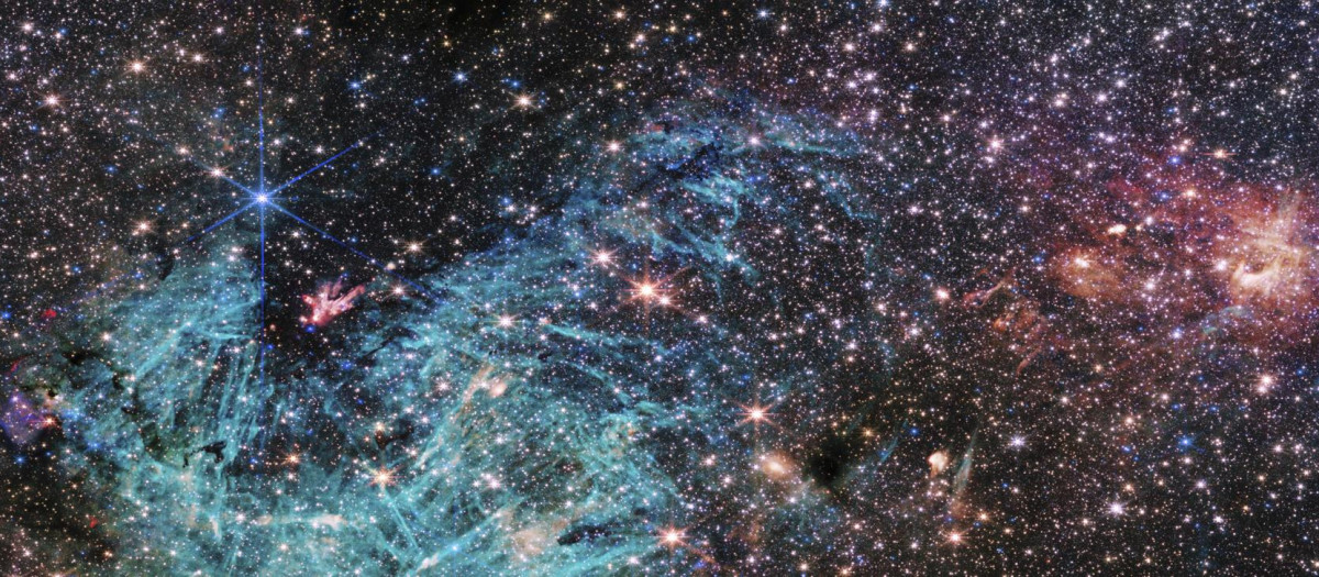 Una nueva imagen del telescopio James Webb muestra una región de la Vía ...