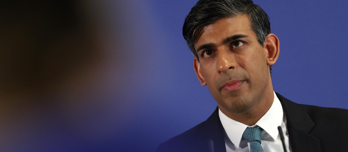 El primer ministro británico, Rishi Sunak