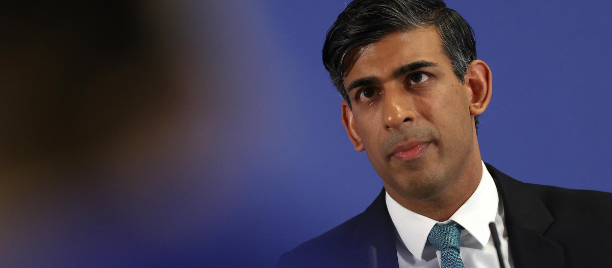 El primer ministro británico, Rishi Sunak