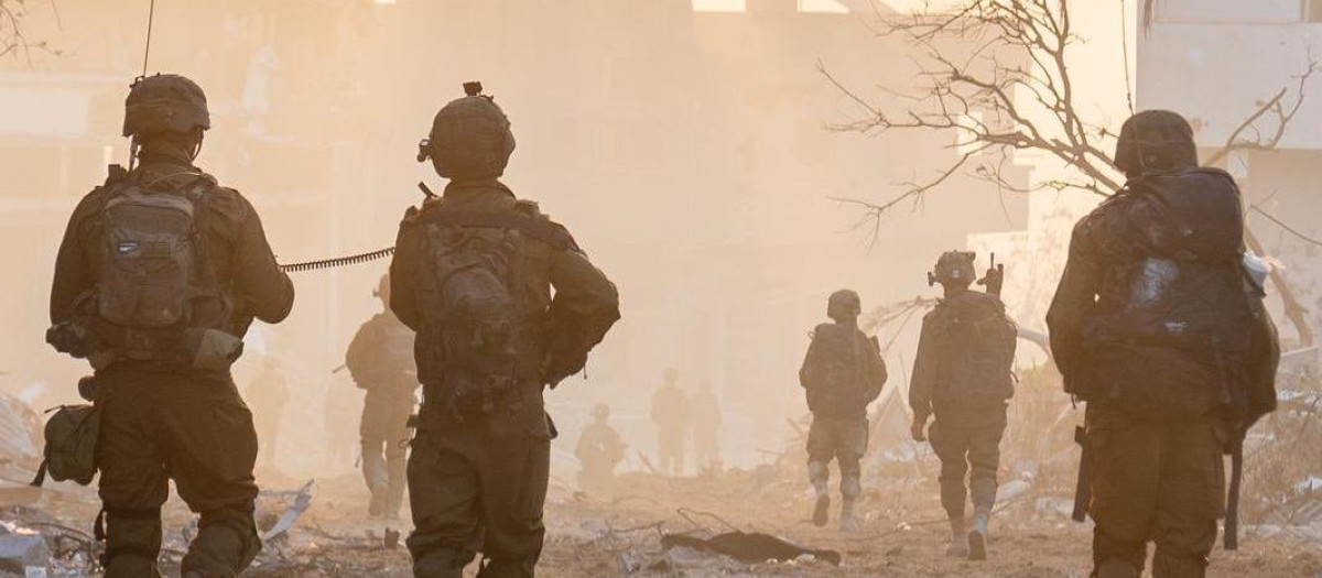 Soldados del Ejército de Israel, en la Franja de Gaza